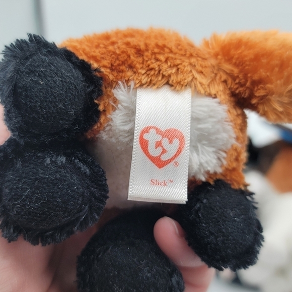 TY Beanie Slick Tracey Duke Stuffed Animal Set of 3 #797 - Picture 6 of 10